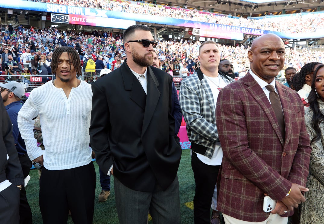 A.J. Terrell Jr., Travis Kelce, Garett Bolles and Jarrett Payton