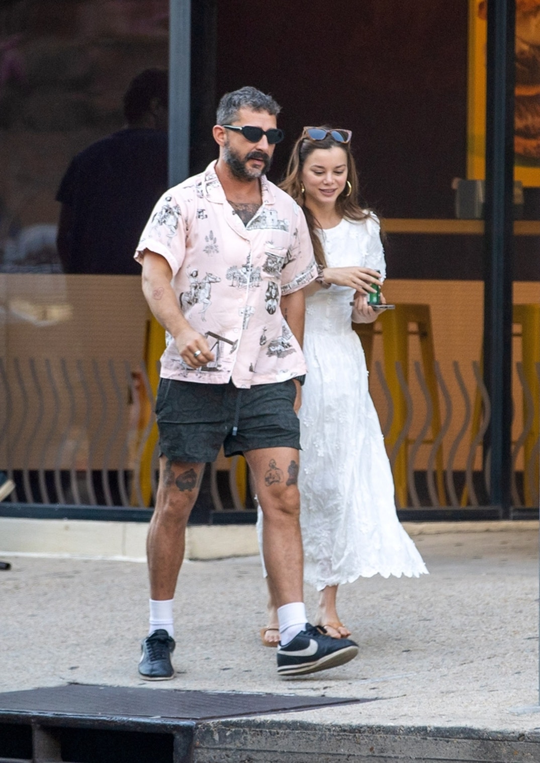 Shia LaBeouf and Nicole Mumphrey 40th Bday 3