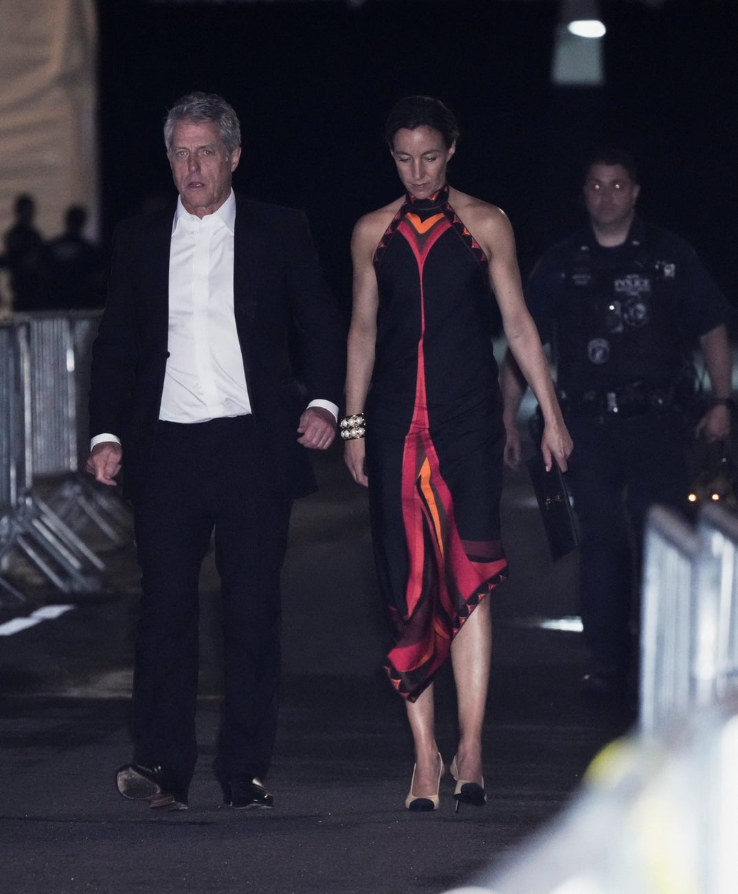 Hugh Grant and Anna Elisabet Eberstein