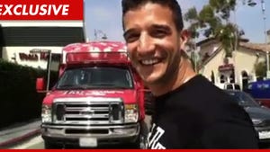 Mark Ballas Gives the Shirt Off His Back ... for Charity