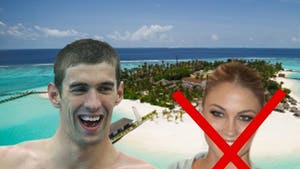 Michael Phelps DITCHING GF Megan Rossee to Bro Out on Tropical Island