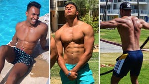 Aaron Clancy's Shirtless Shots