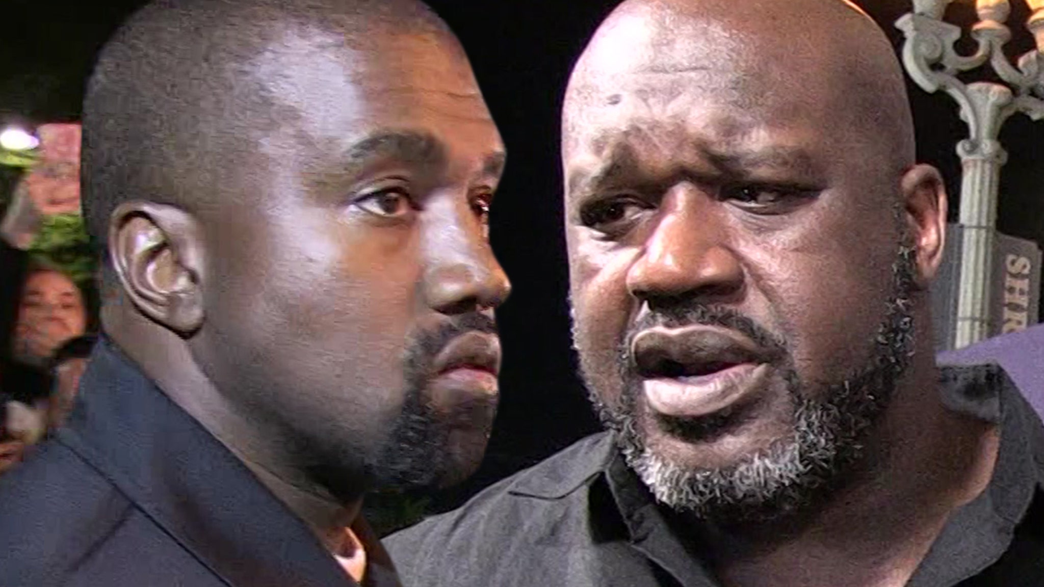 Shaq Claps Back At Kanye Amid Twitter Feud, 'You Don't Know Me Like That'