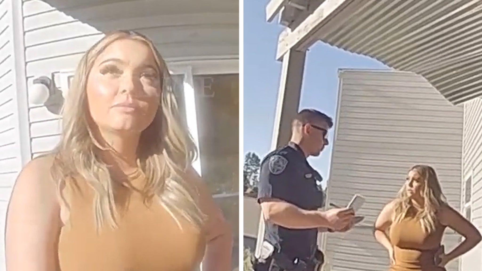 كايلي جونكالفيس تتحدث إلى رجال الشرطة قبل أشهر من قتل أيداهو ، فيديو جديد لكاميرا الجسم