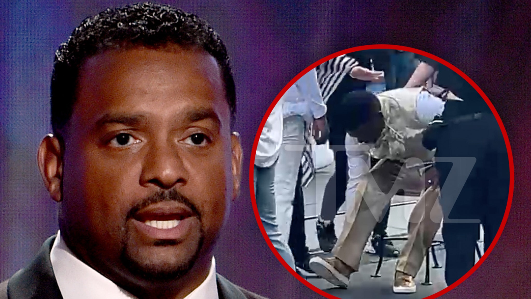 Alfonso Ribeiro Hurt Ankle, Needed Wheelchair While Filming at Disney World