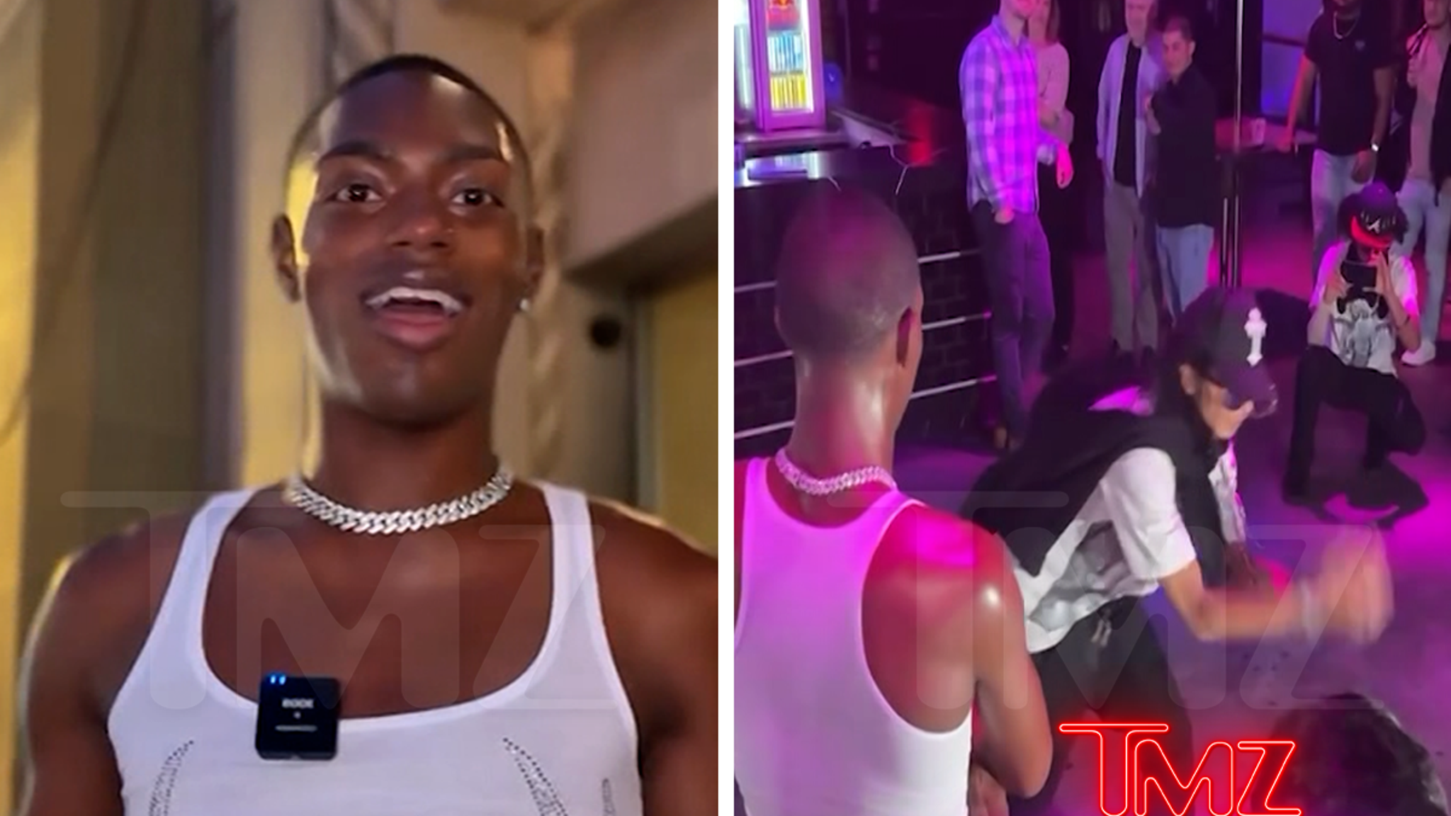 Pro Roller-Skater Laronbest Twerks, Does Splits in Skates on TMZ After Dark Tour
