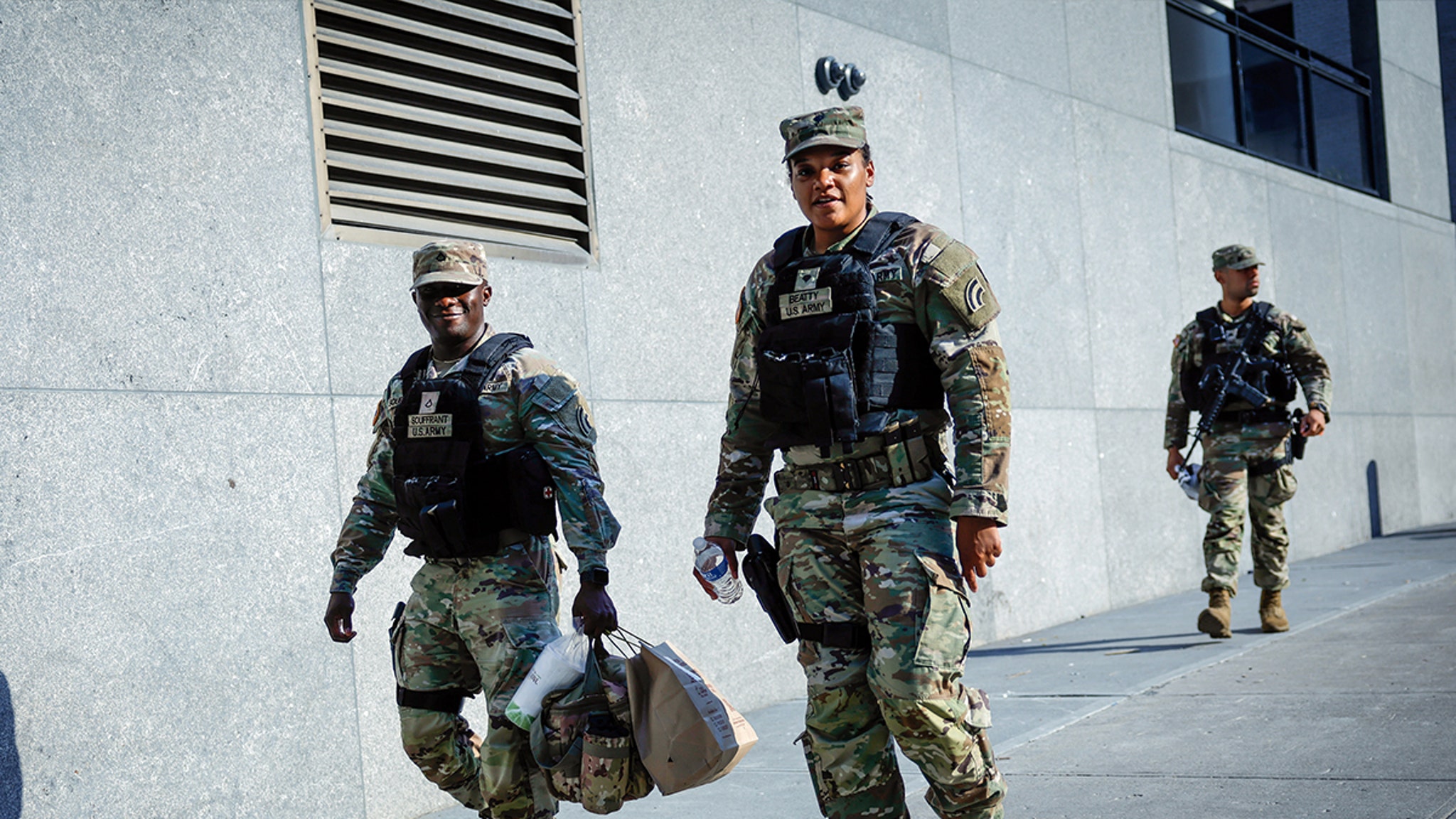 U.S. Army Outside Madison Square Garden Ahead of Taylor&hellip;