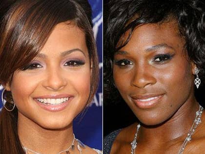 Christina Milian, Serena Williams