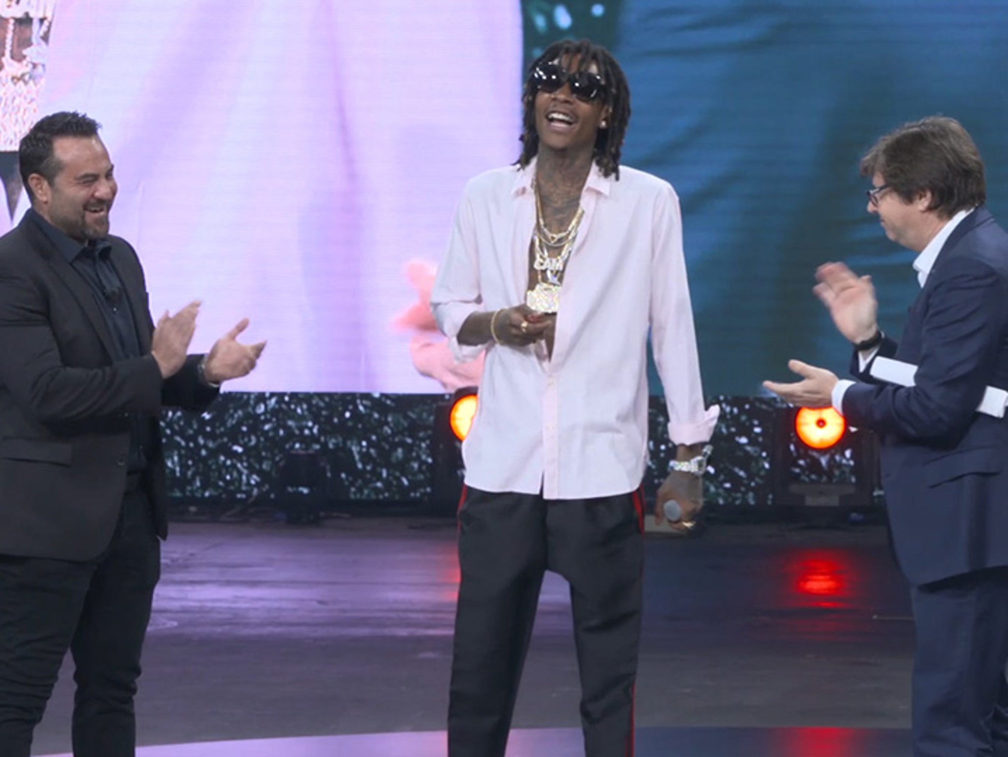 Wiz Khalifa Gets 2017 Charger Hellcat from Dodge