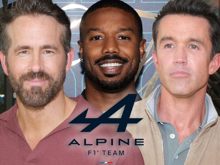 Ryan Reynolds, Michael B. Jordan, Rob McElhenney