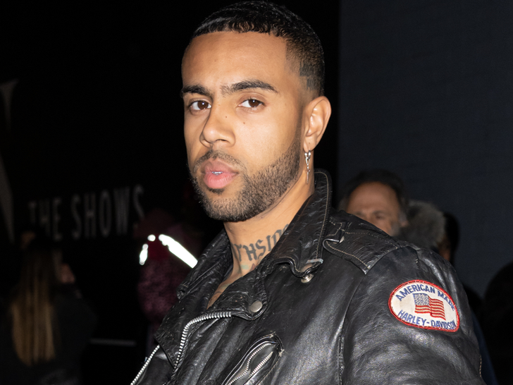 Rapper Vic Mensa claims his girlfriend was placed in danger after he was sued for unpaid rent by landlord