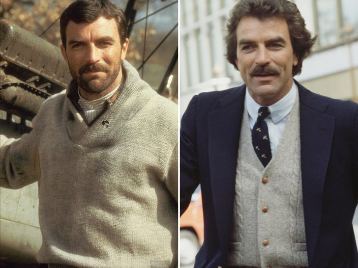 Tom Selleck through The Years