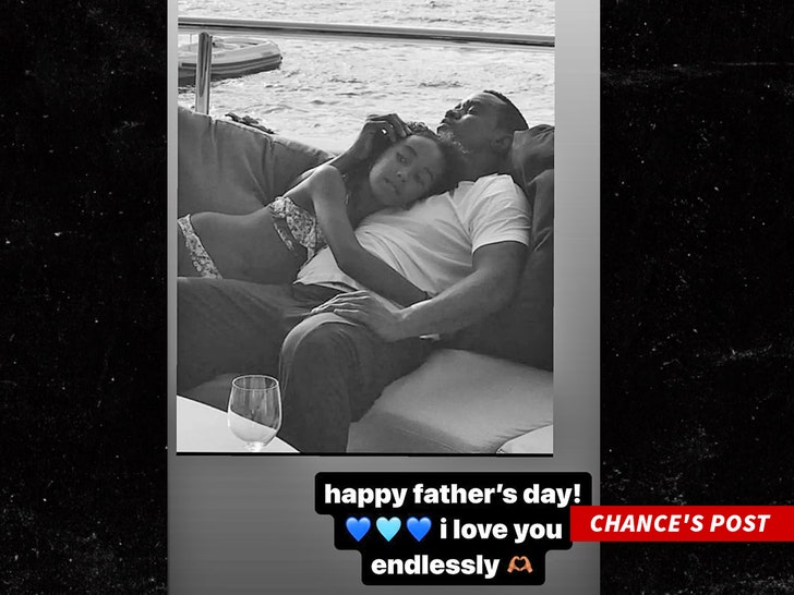 chance combs and diddy fathers day post
