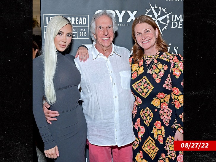 kim kardashian Henry Winkler Zoe winkler getty 1