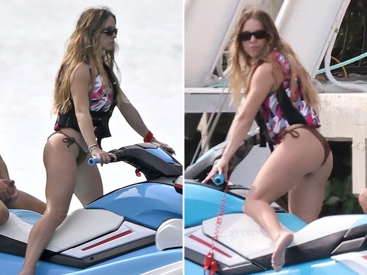 Sydney Sweeney Shows Off Hot Body For Jet Ski Adventure