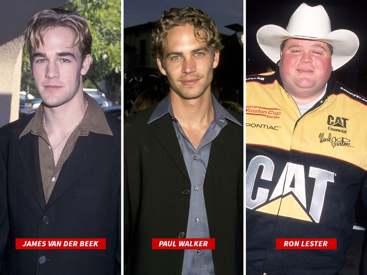 james van der beek ron lester paul walker getty 1