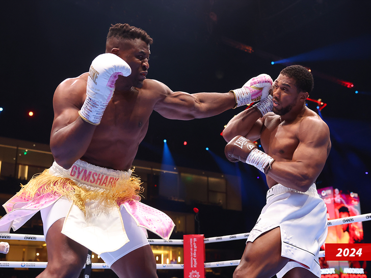 Francis Ngannou anthony joshua getty 2