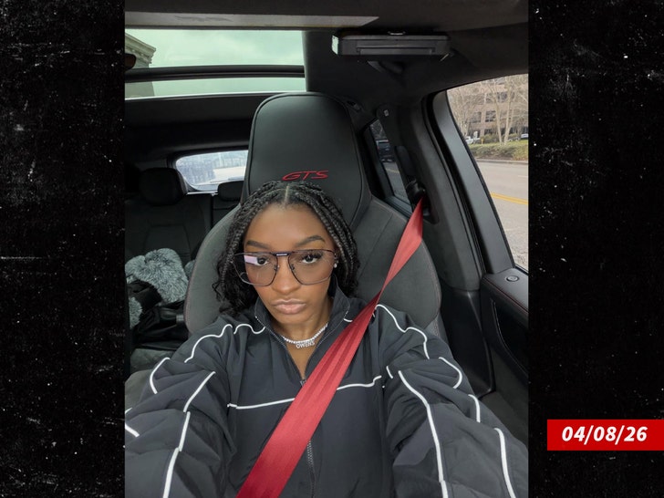 simone biles says Porsche was stolen instagram