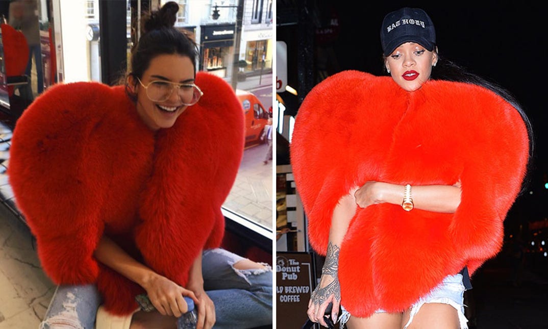 Who do you heart? Kendall Jenner (20) vs. Rihanna (28)