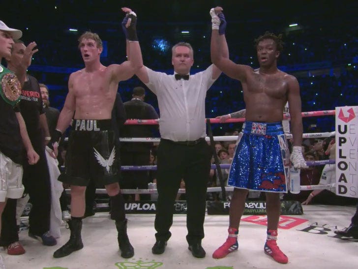 Logan Paul and KSI Fight to a Draw in YouTube Superfight