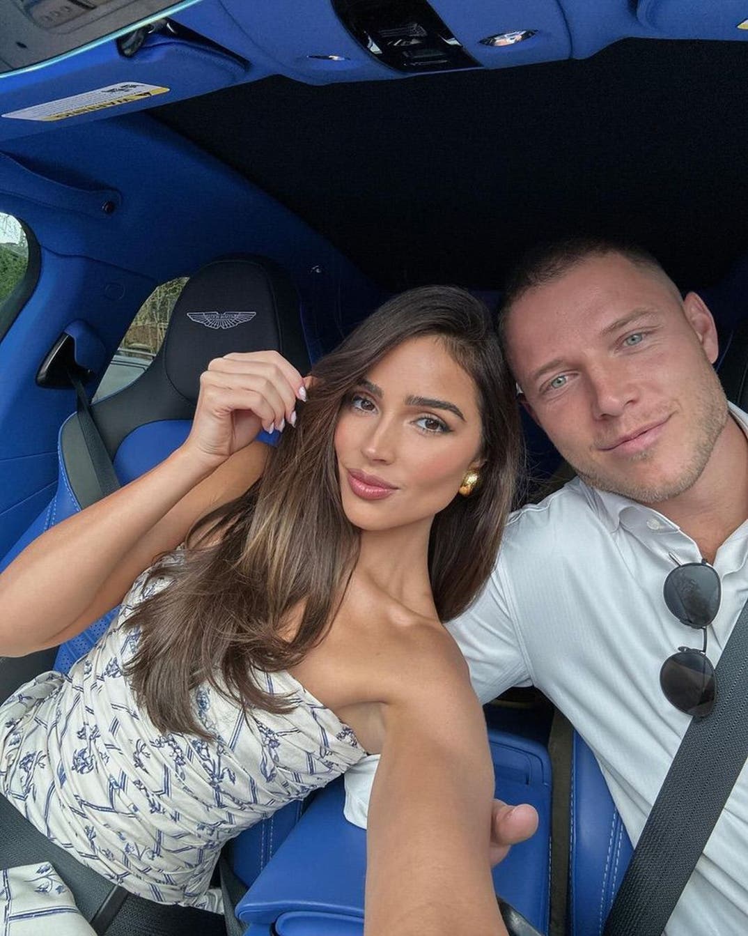 0703 Olivia Culpo Christian McCaffrey Together 3