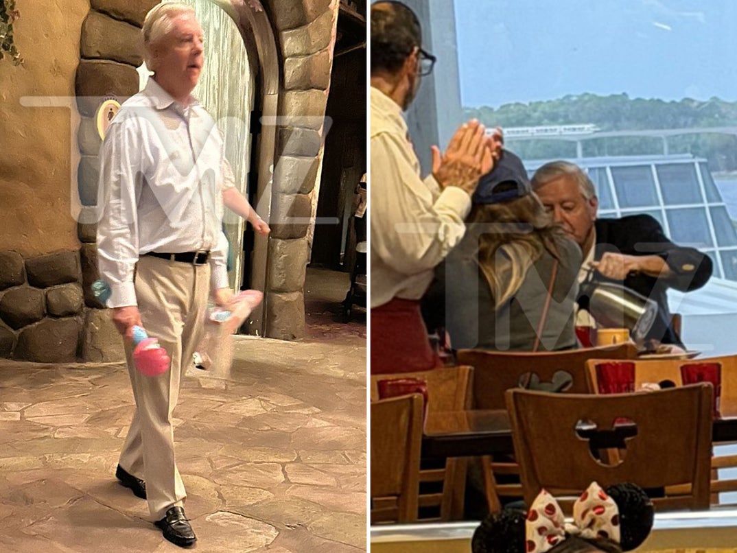 Lindsey Graham at Disney World 3/27/26 - 3/29/26