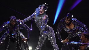 Lady Gaga Performs at AT&T Super Bowl Pre-Game Party