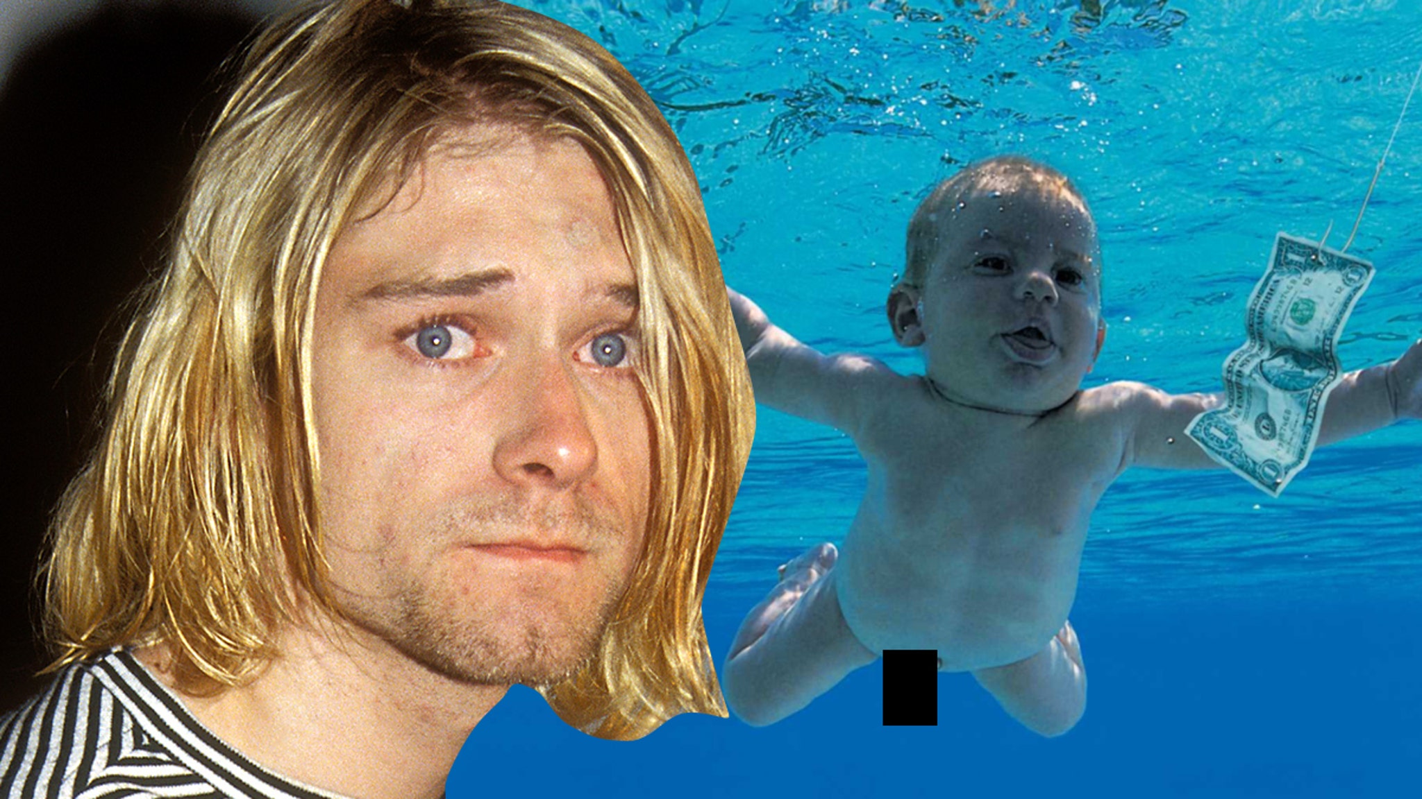 Nirvana, Kurt Cobain's Estate Sued by Baby On 'Nevermind' Album Cover