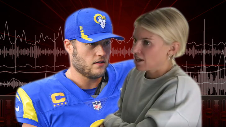 Matthew Stafford & Wife Kelly Address Woman Falling At Rams Parade