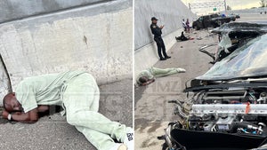Vontae Davis Crash Scene Photos Show Ex-NFL Star Asleep Near Wrecked Cars