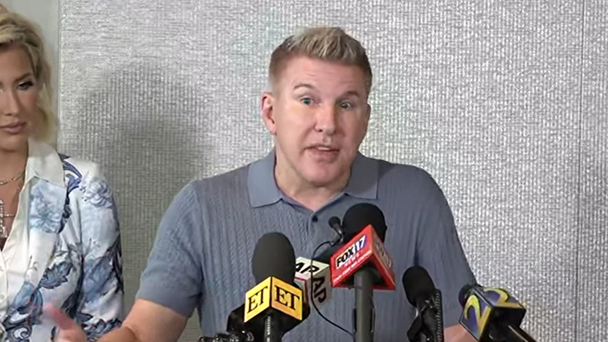 Todd Chrisley Maintains Innocence In First Press Conference Since Presidential Pardon