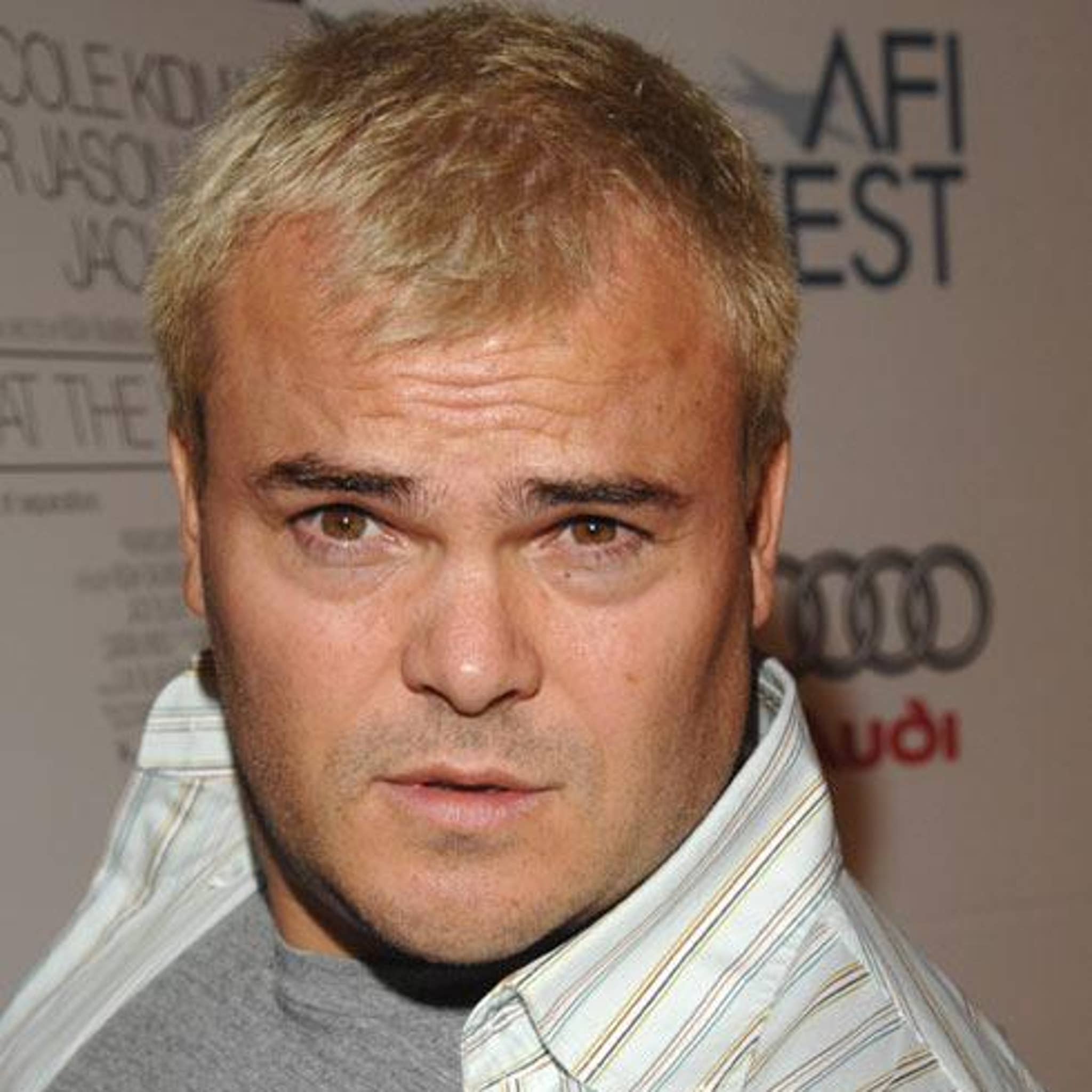 Jack black store shaved head