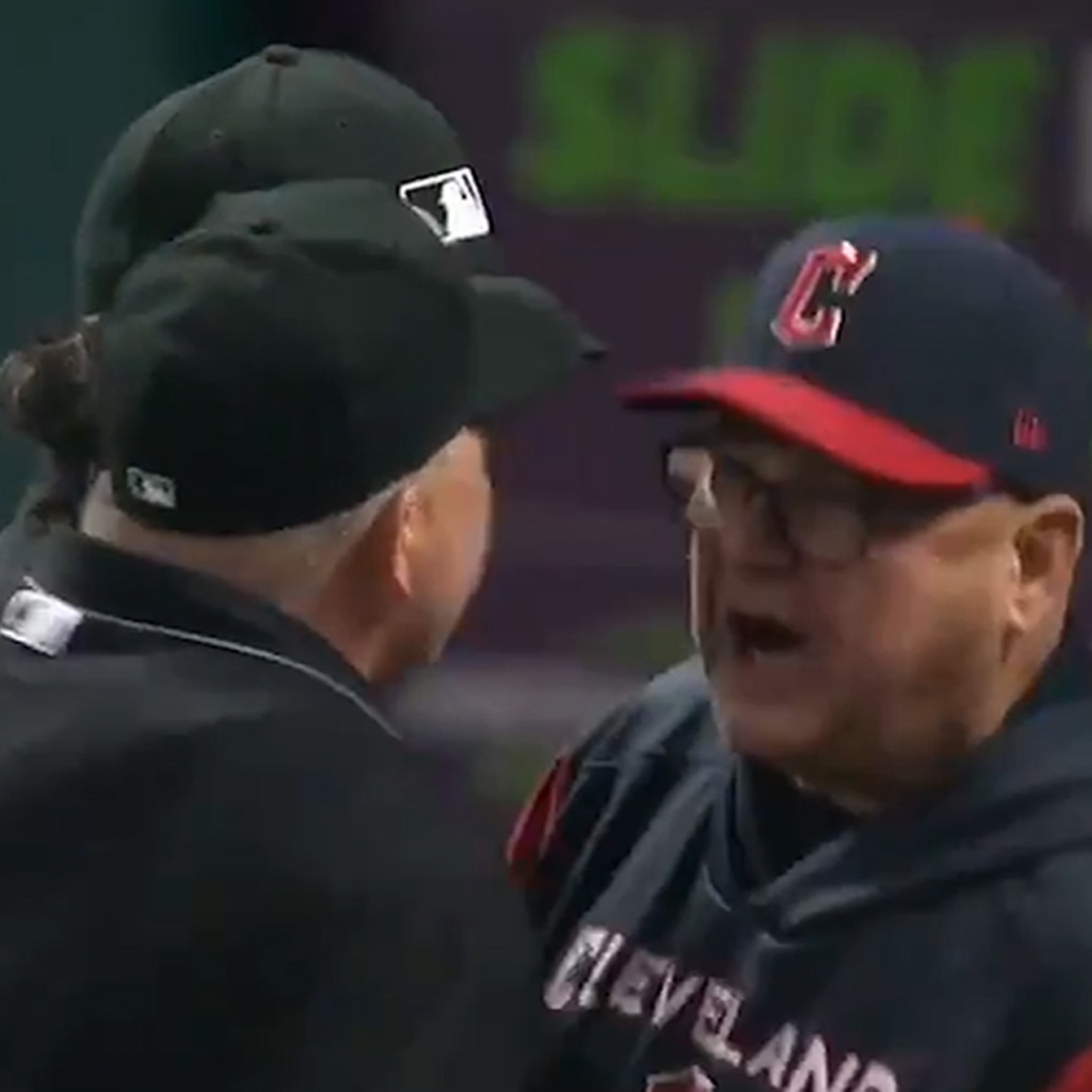 Terry Francona just can't stop flipping off cameras during baseball games