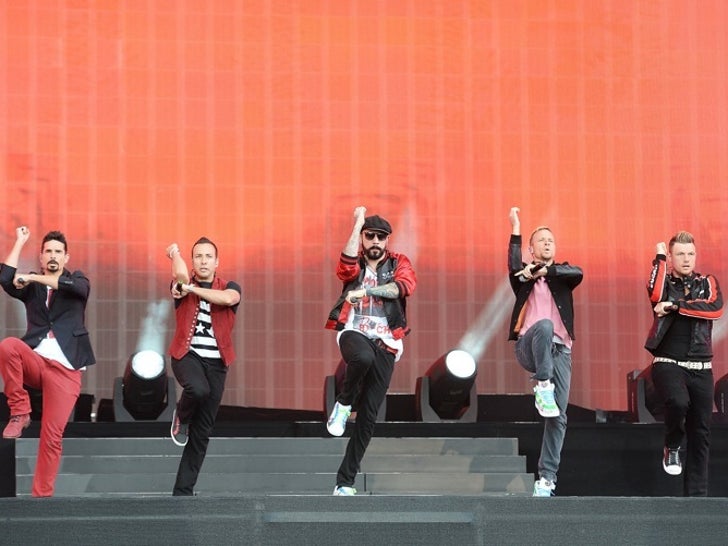 Backstreet Boys -- Performance Photos
