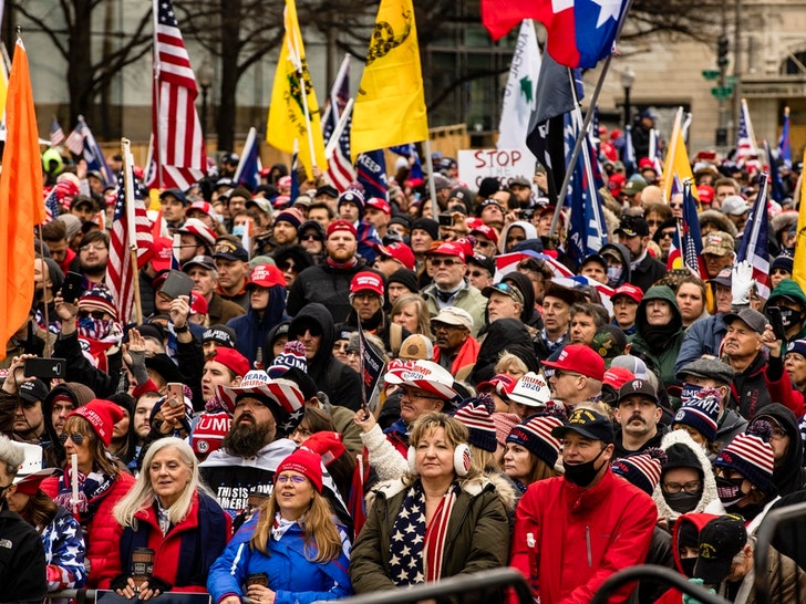 Trump Supporters Packed Into D.C.