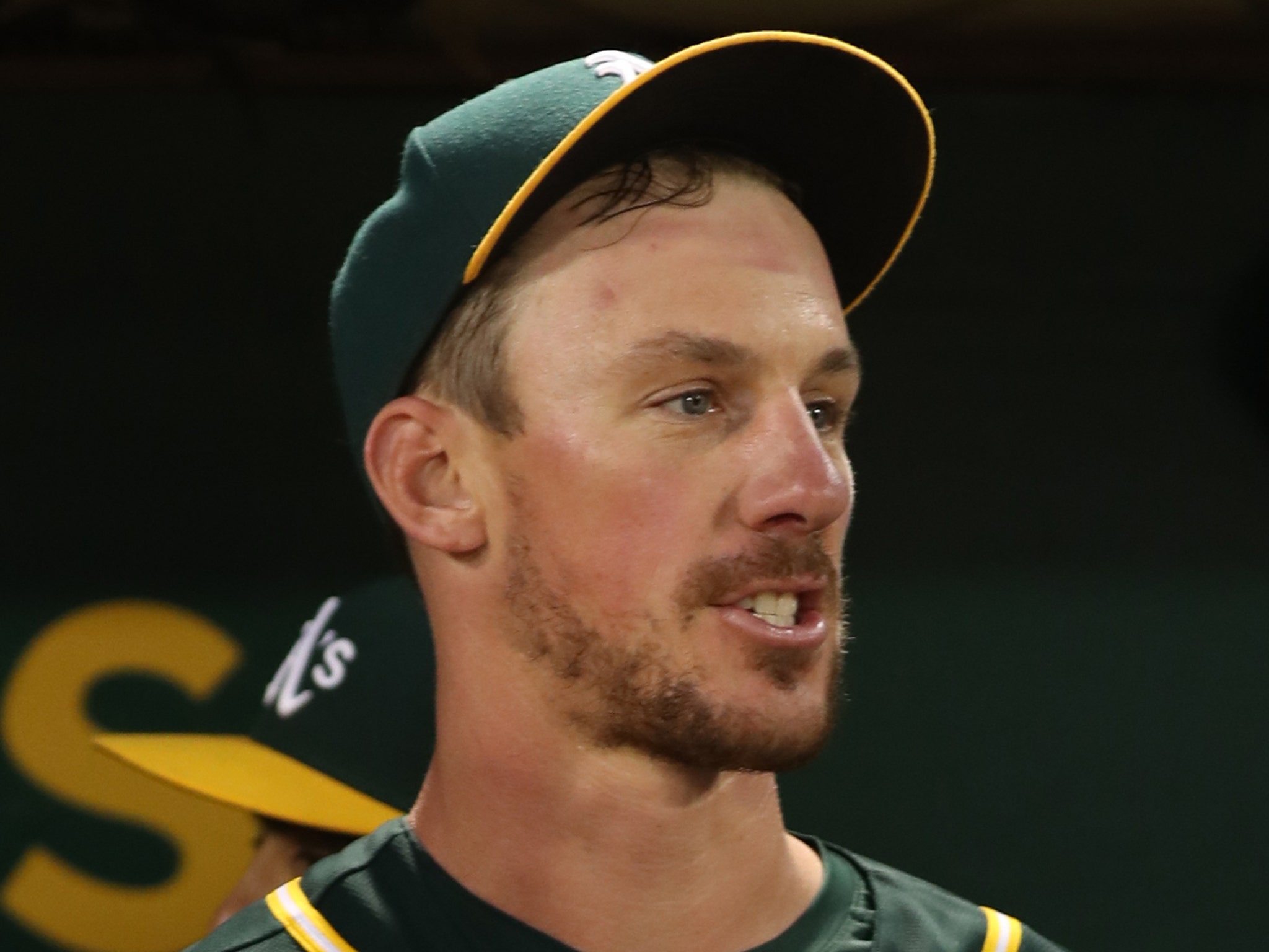 Oakland Athletics Pitcher Chris Bassitt Gets Drilled In The Face By The  Ball