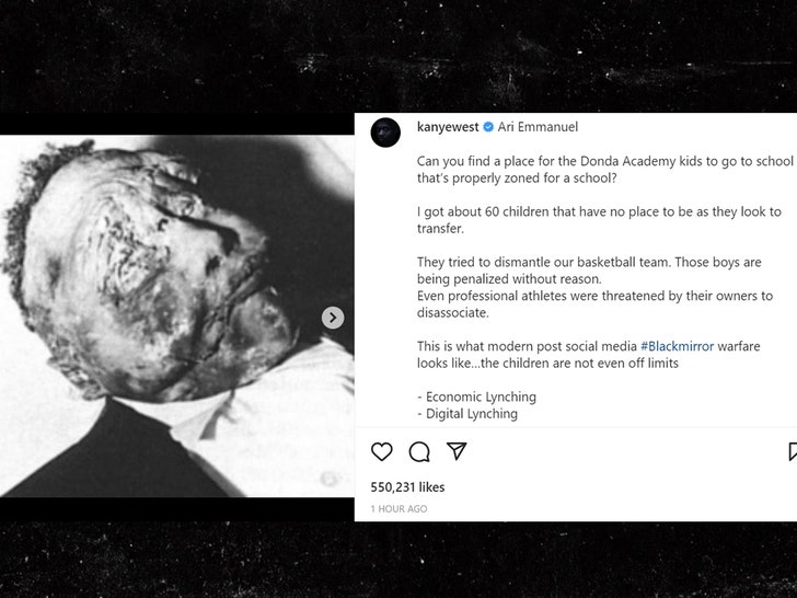 kanye se compara con emmett till en ‘lynching’ rant to ari emanuel