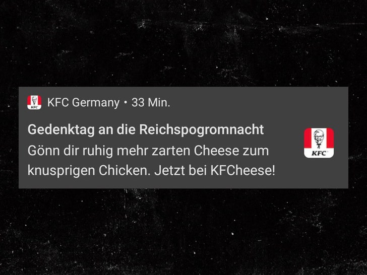 abdf20abca2f4c9182c65c877f1592a9_md KFC Apologizes After Asking Customers To Celebrate Kristallnacht Nazi Attack Anniversary