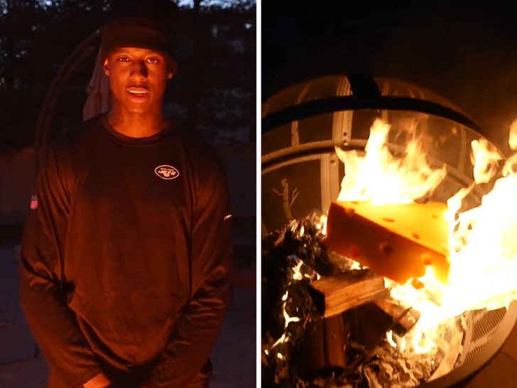 Sauce Gardner burns cheesehead in Aaron Rodgers recruiting pitch