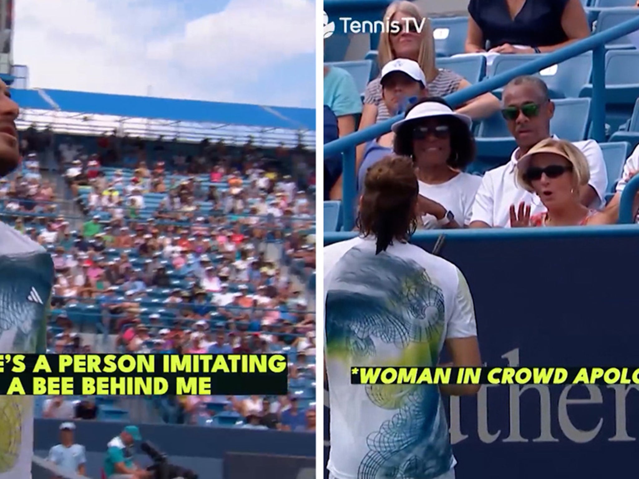 True student of the game and it showed this week”: Tennis fans
