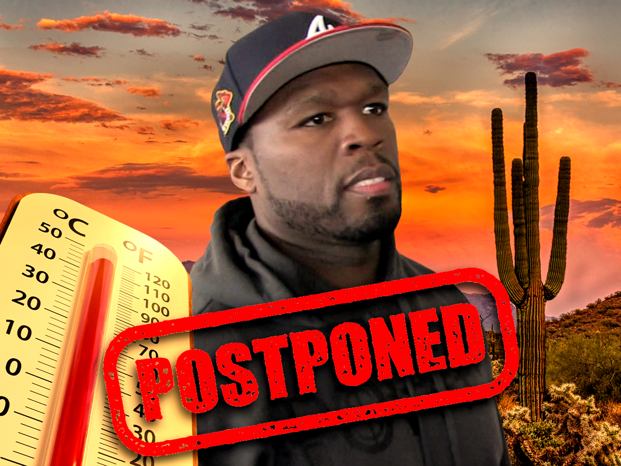 50 Cent Postpones Phoenix Show Over Extreme Heat