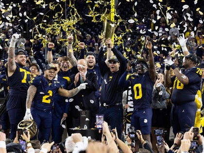 Michigan Wolverines Celebrate 2024 CFP National Championship win Photos 1