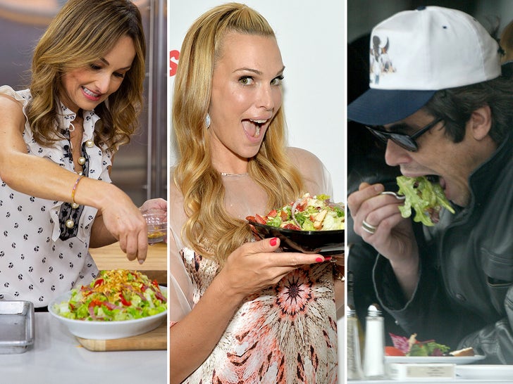 Stars With Salads