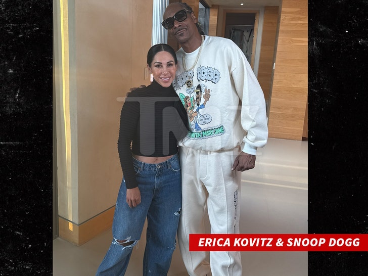 Snoop Dogg & Erica Kovitz tmz wm