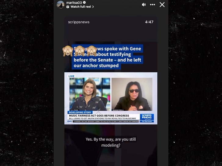 maritsa georgiou gene simmons insta