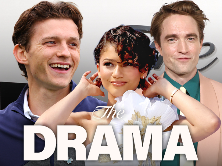 tom holland zendaya robert pattinson principal getty