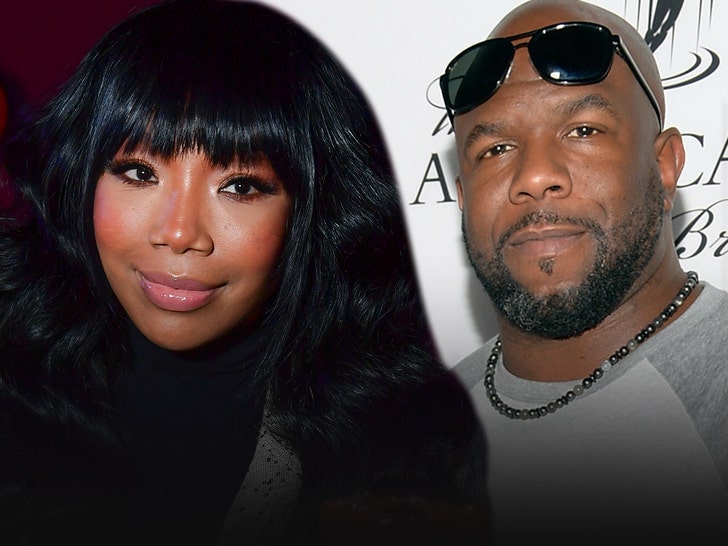 Brandy and Wanya Morris getty 1