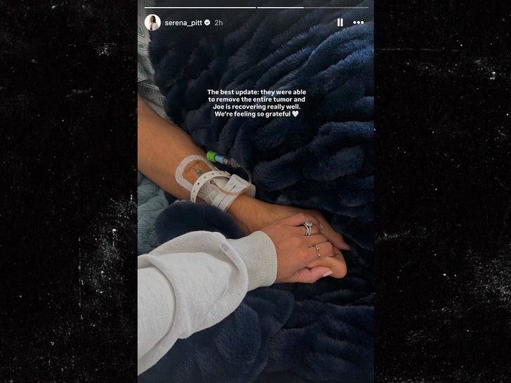 Joe Amabile Serena Pitt brain tumor insta 3