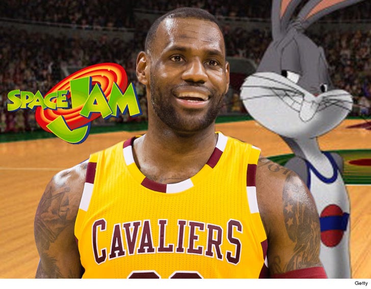 First clip of LeBron in 'Space Jam' is already a great NBA Twitter meme -  Silver Screen and Roll