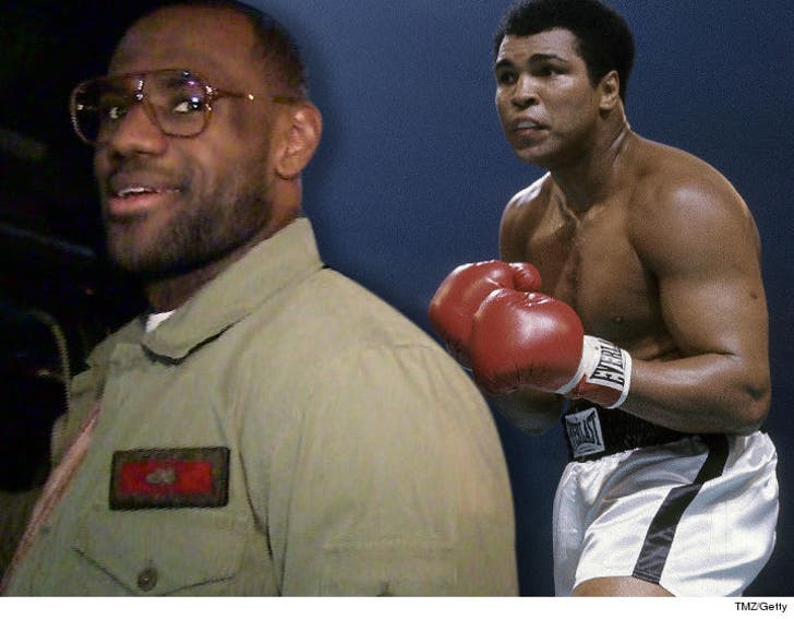 LeBron doa US$ 2,5 mi para exposição sobre Muhammad Ali